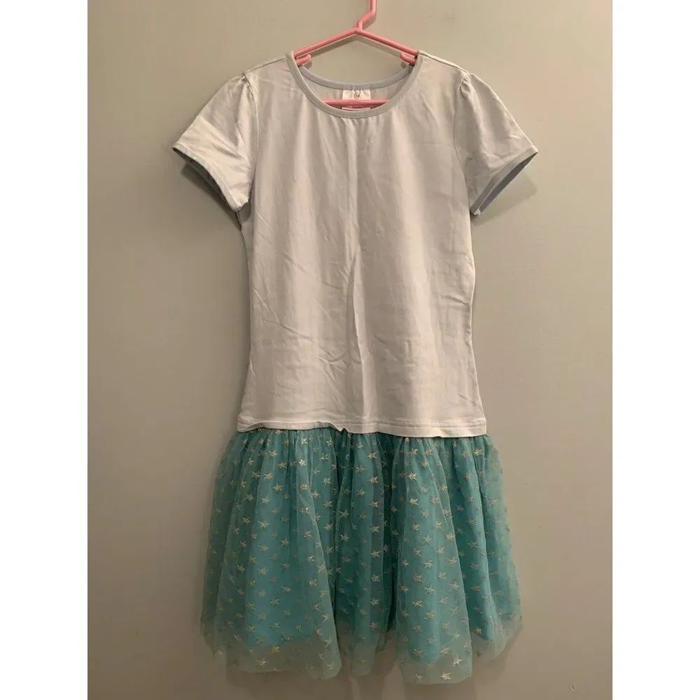 Hanna Andersson Girl’s Shirt Dress In Soft Tulle
